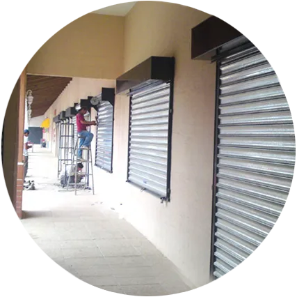 Cortinas metalicas enrollables